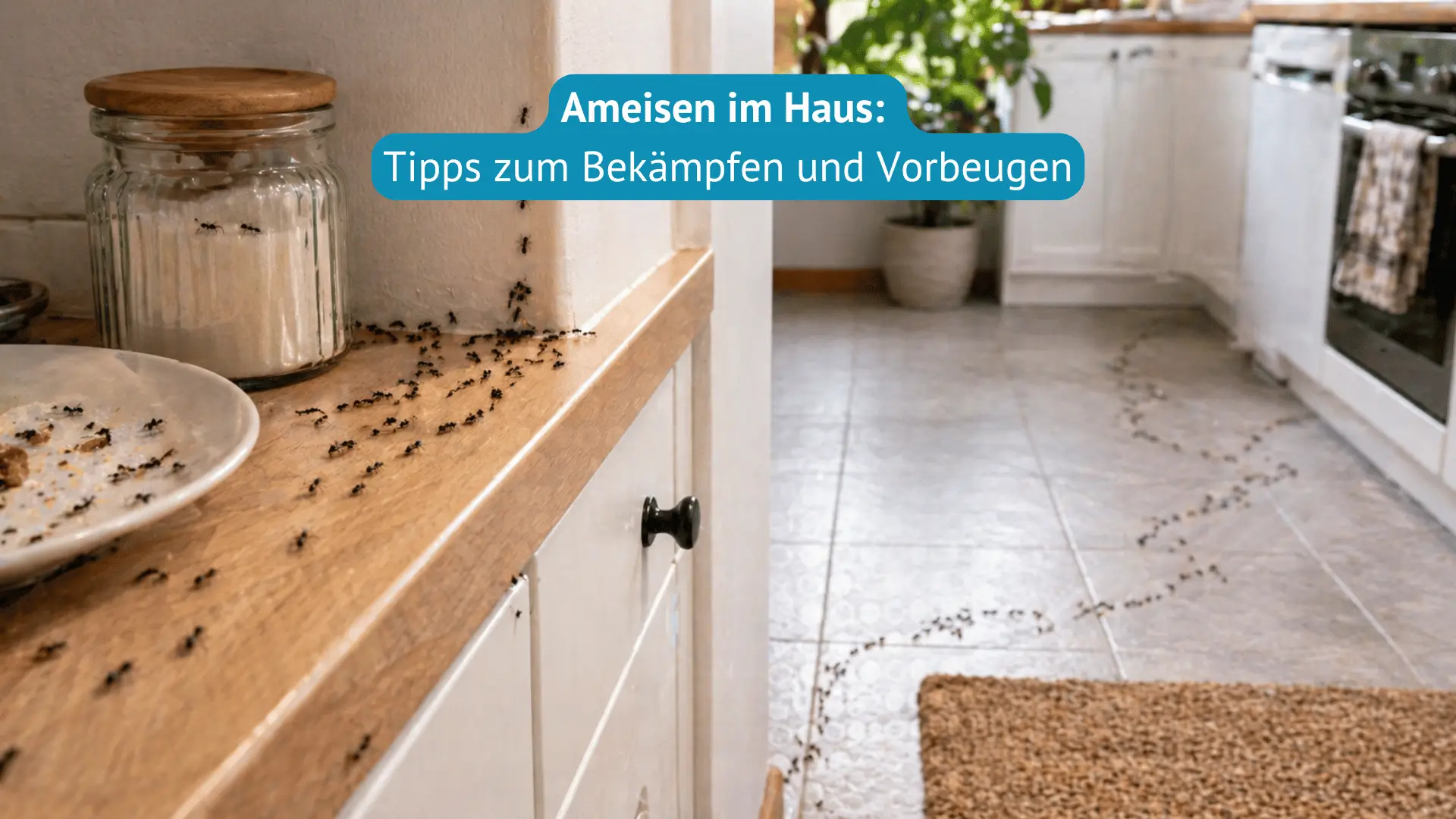 ameisen im Haus bekämpfen