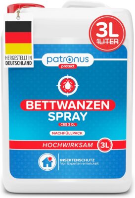 Patronus Bettwanzen-Nachfüllpack 3L