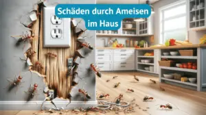 Schäden durch Ameisen im Haus