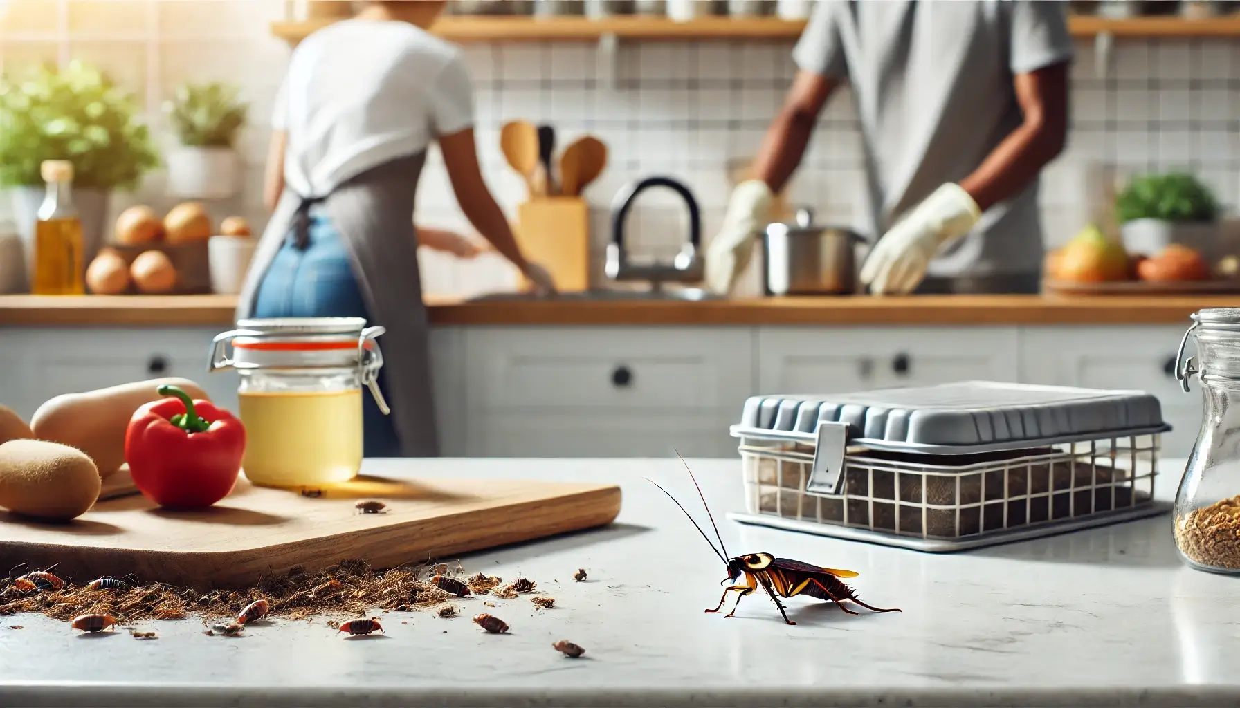 Kleine Küchenschabe