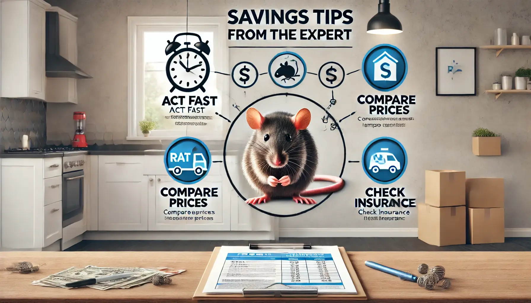 Spar-Tipps vom Profi für Schädlingsbekämpfung Kosten Ratten