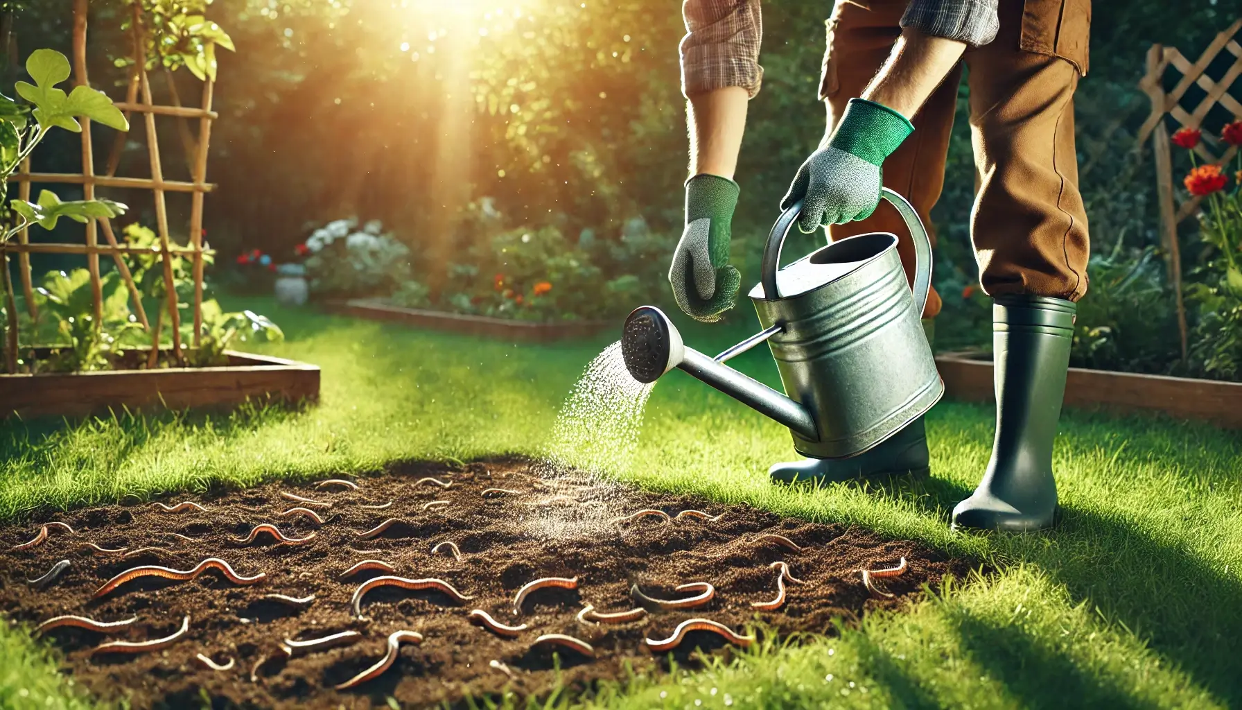 die geniale methode nematoden - maikäfer larven bekämpfen
