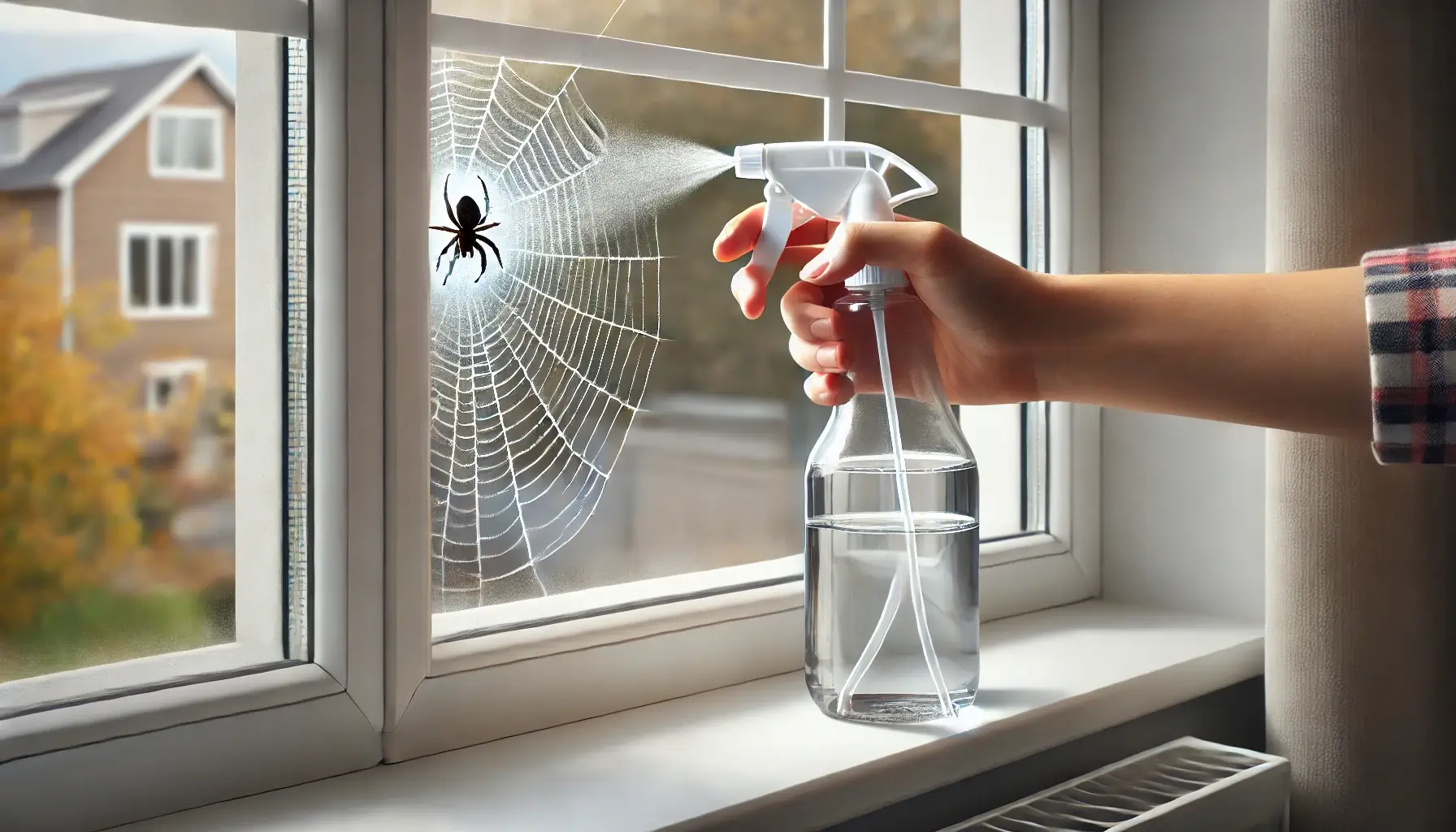 essig gegen spinnen