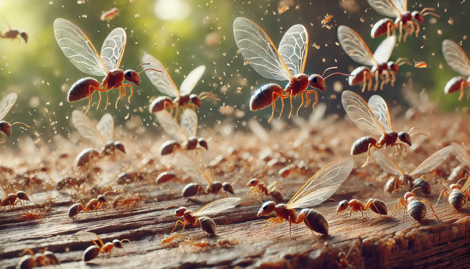 was sind fliegende Ameisen