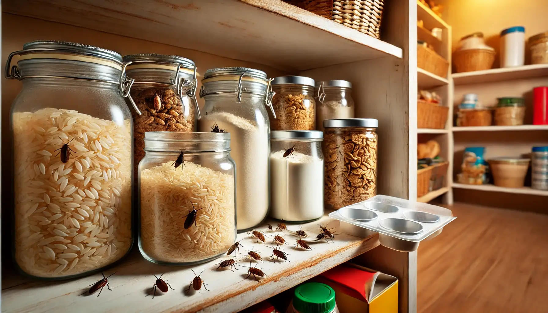 wie kommen insekten in lebensmitteln