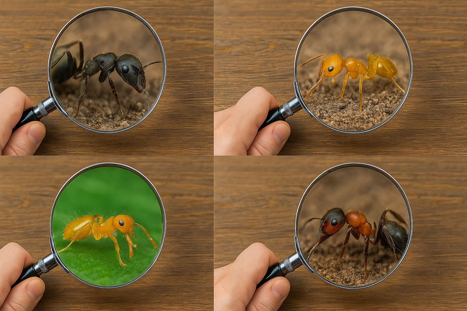 arten von ameisen erkennen