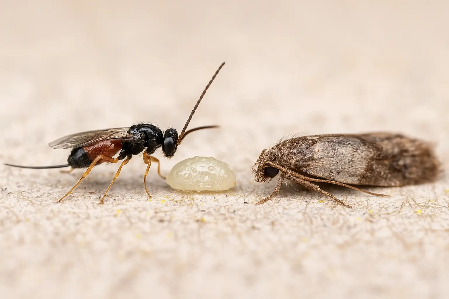 der ablauf in drei schritten und wie lange leben schlupfwespen dabei