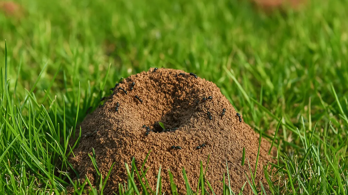 ameisen auf rasen bekämpfen