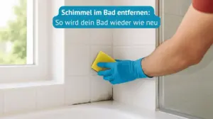 schimmel im bad entfernen