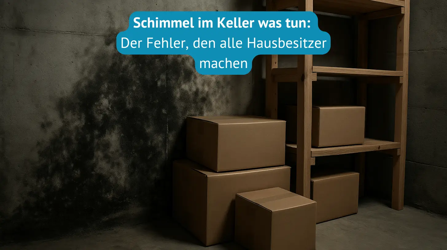 schimmel im keller was tun