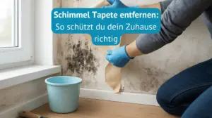 schimmel tapete entfernen