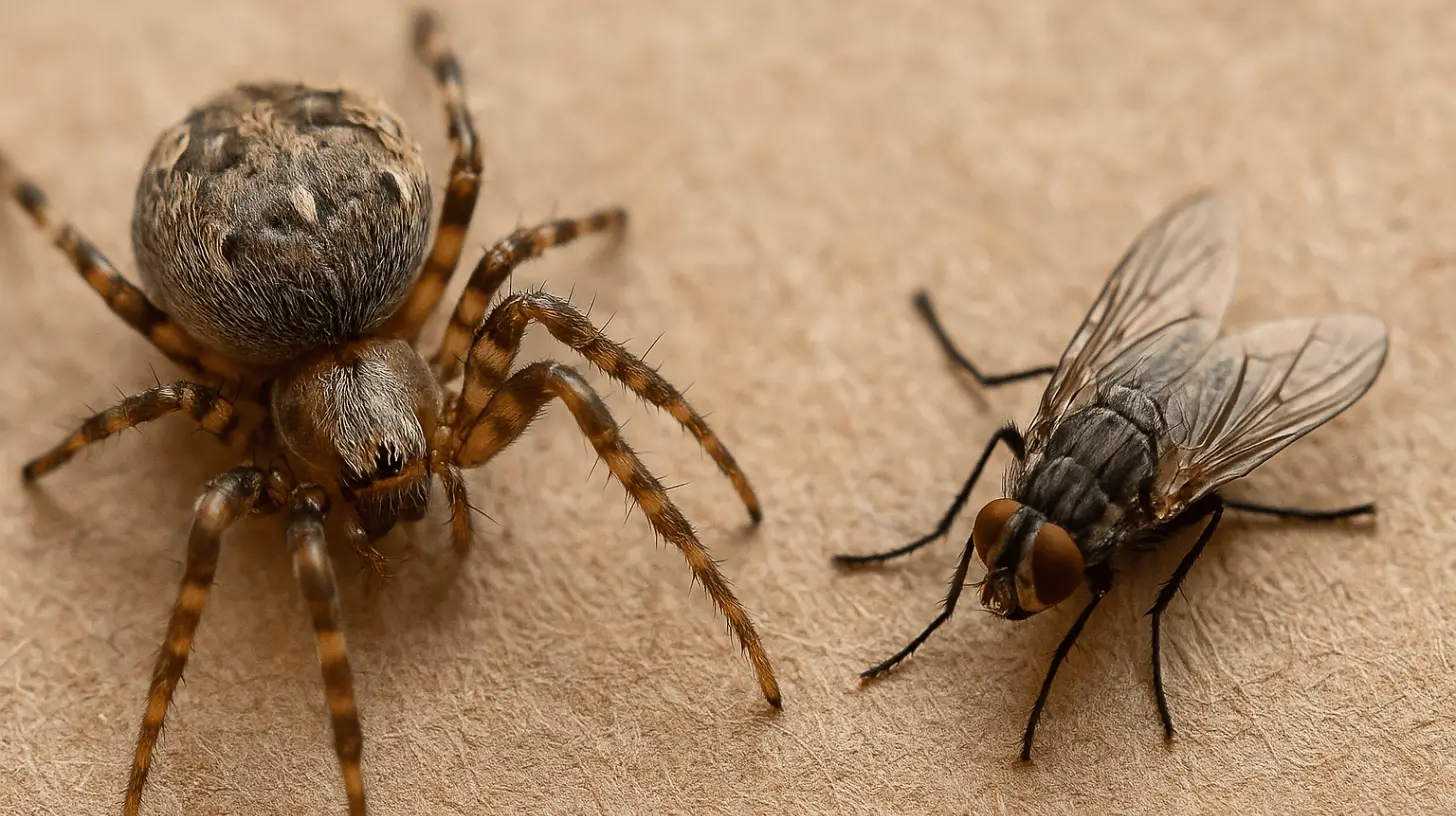 sind spinnen insekten