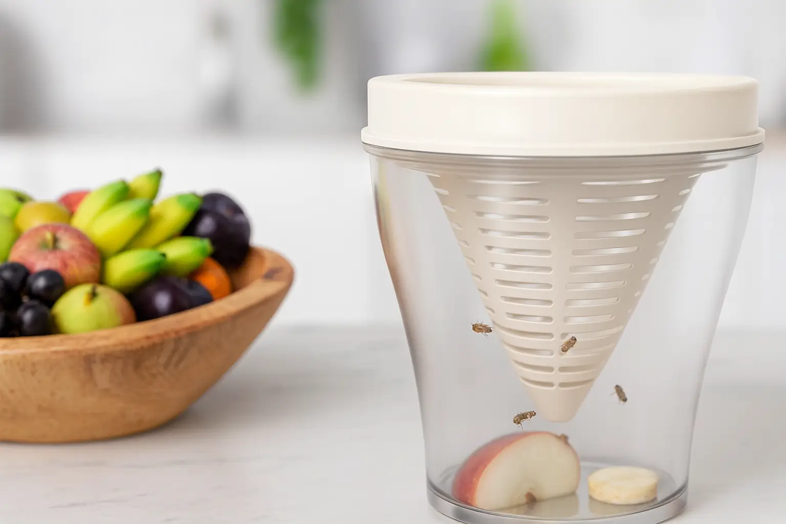 so entfernst du fruchtfliegen eier richtig- fruchtfliegen eier aussehen