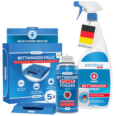 Patronus Bettwanzen Spray - Bettwanzen Komplettpaket