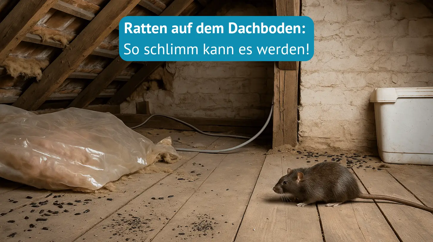 ratten auf dem dachboden