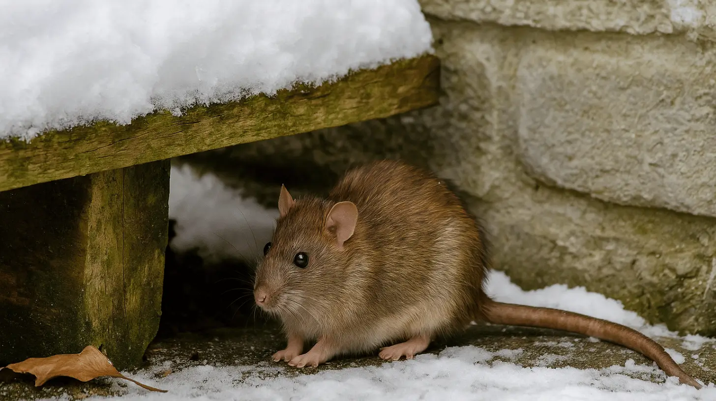ratten im winter