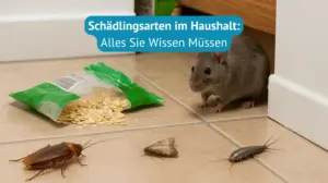 schädlingsarten im Haushalt