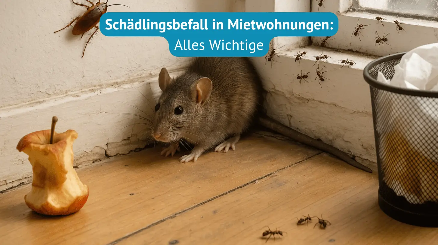 schädlingsbefall in Mietwohnungen