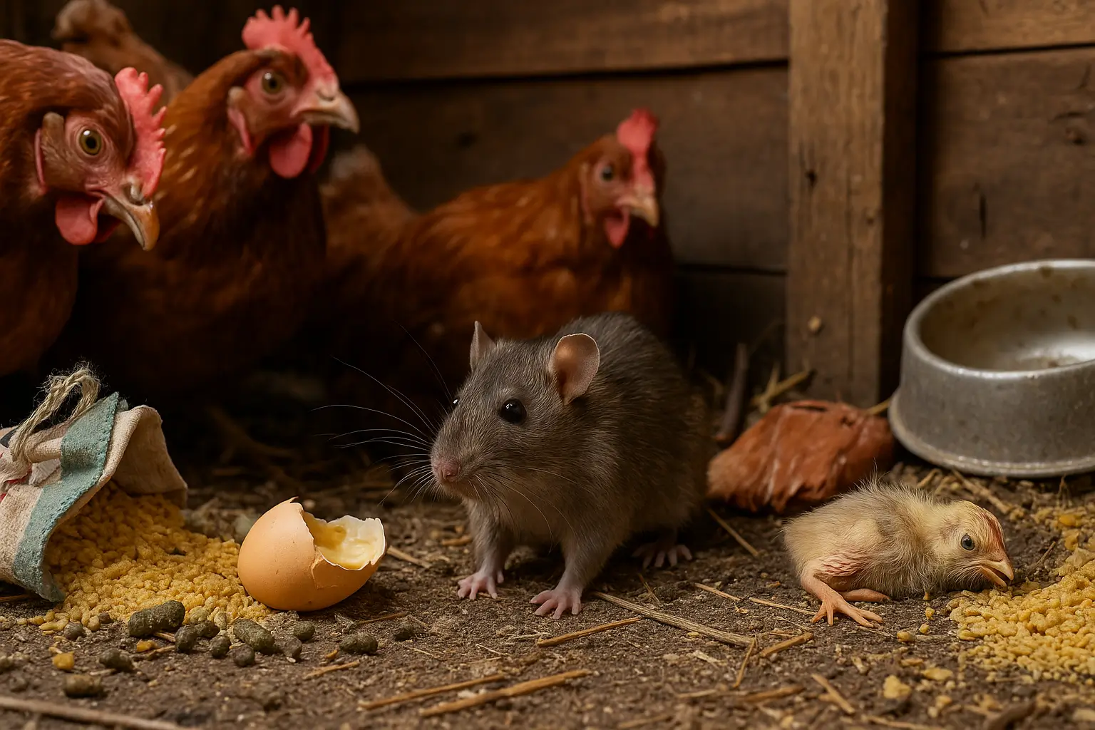 wie gefährlich sind ratten im hühnerstall wirklich