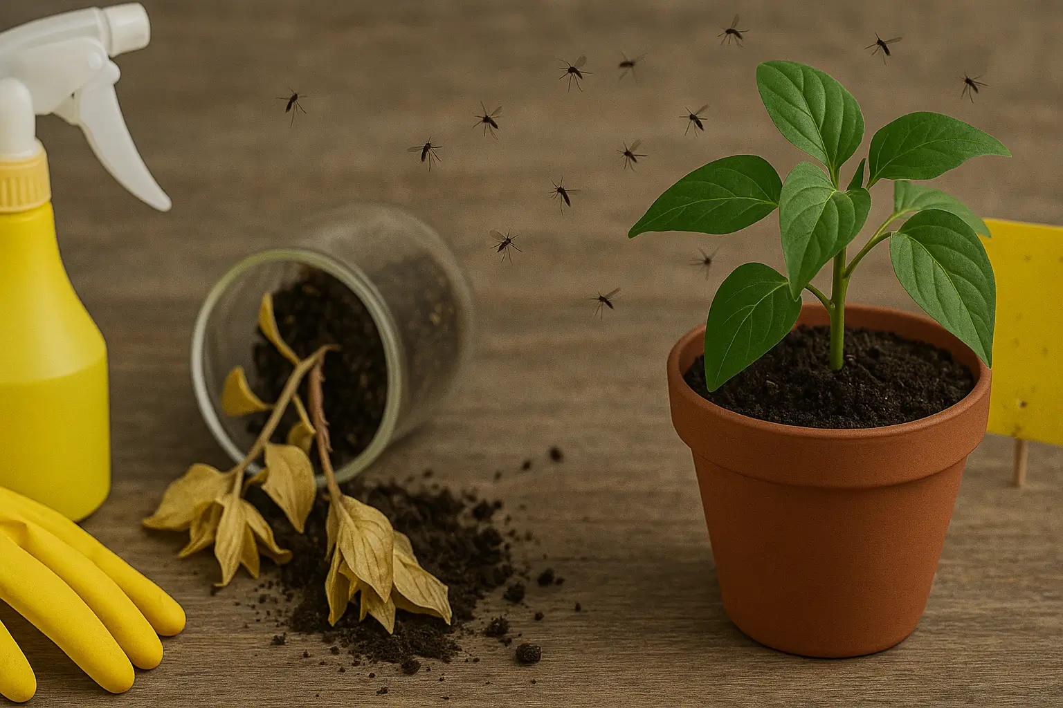 die drei größten fehler die menschen bei Trauermücken machen-trauermücken hausmittel