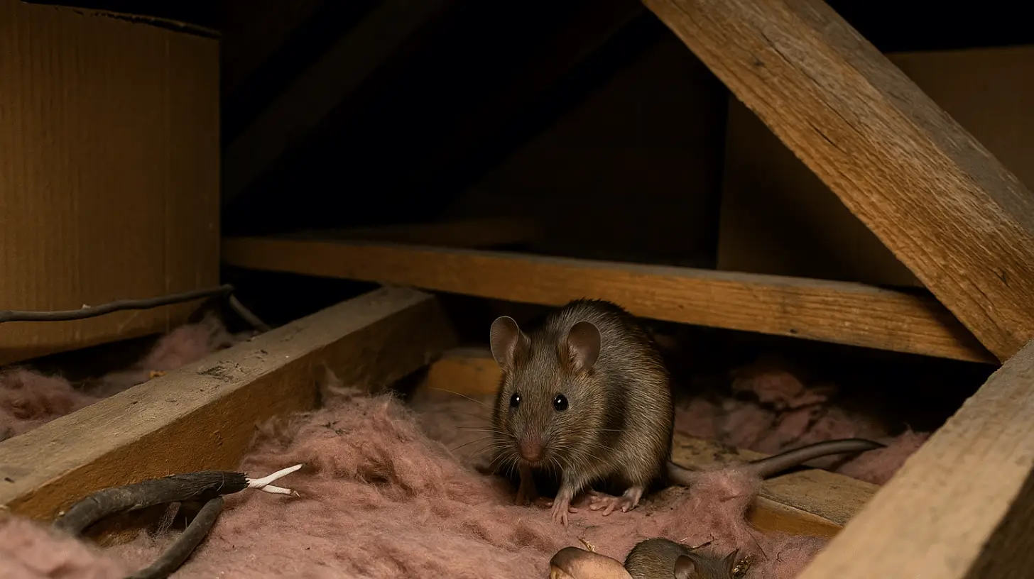 mäuse im dachboden