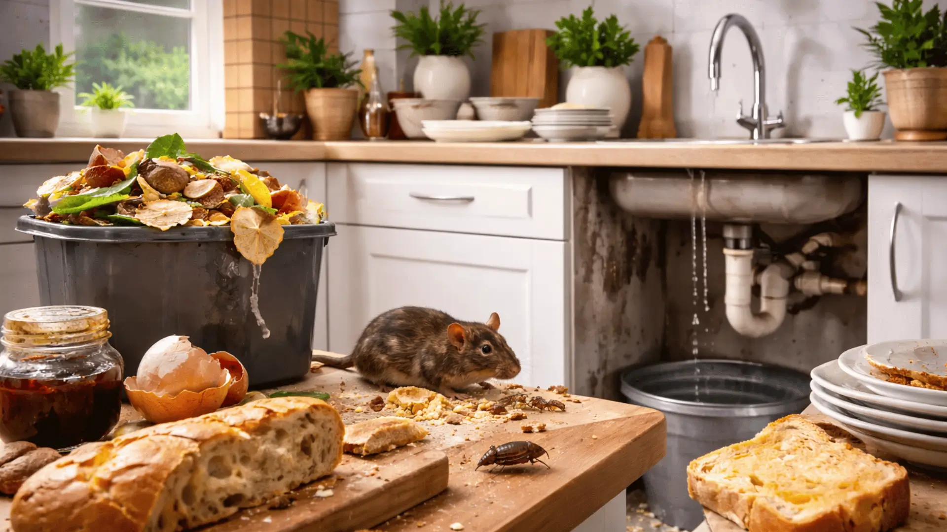 was zieht schädlinge an