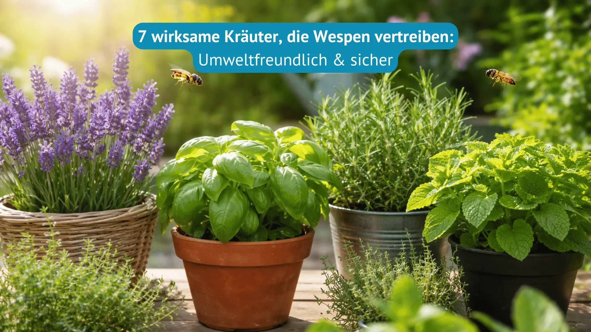 7 wirksame kräuter die wespen vertreiben
