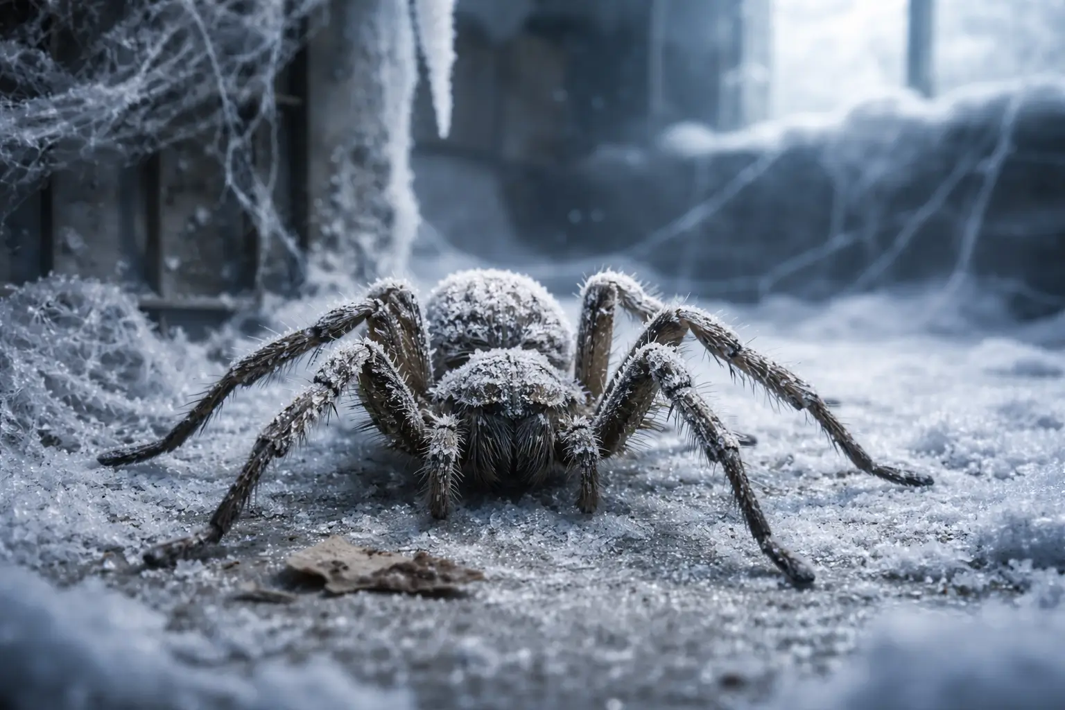 biologische superkräfte wie überlebt eine spinne im winter
