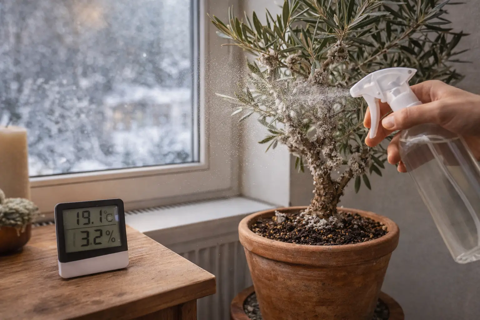 die rolle der temperatur und des standorts-olivenbaum wollläuse bekämpfen