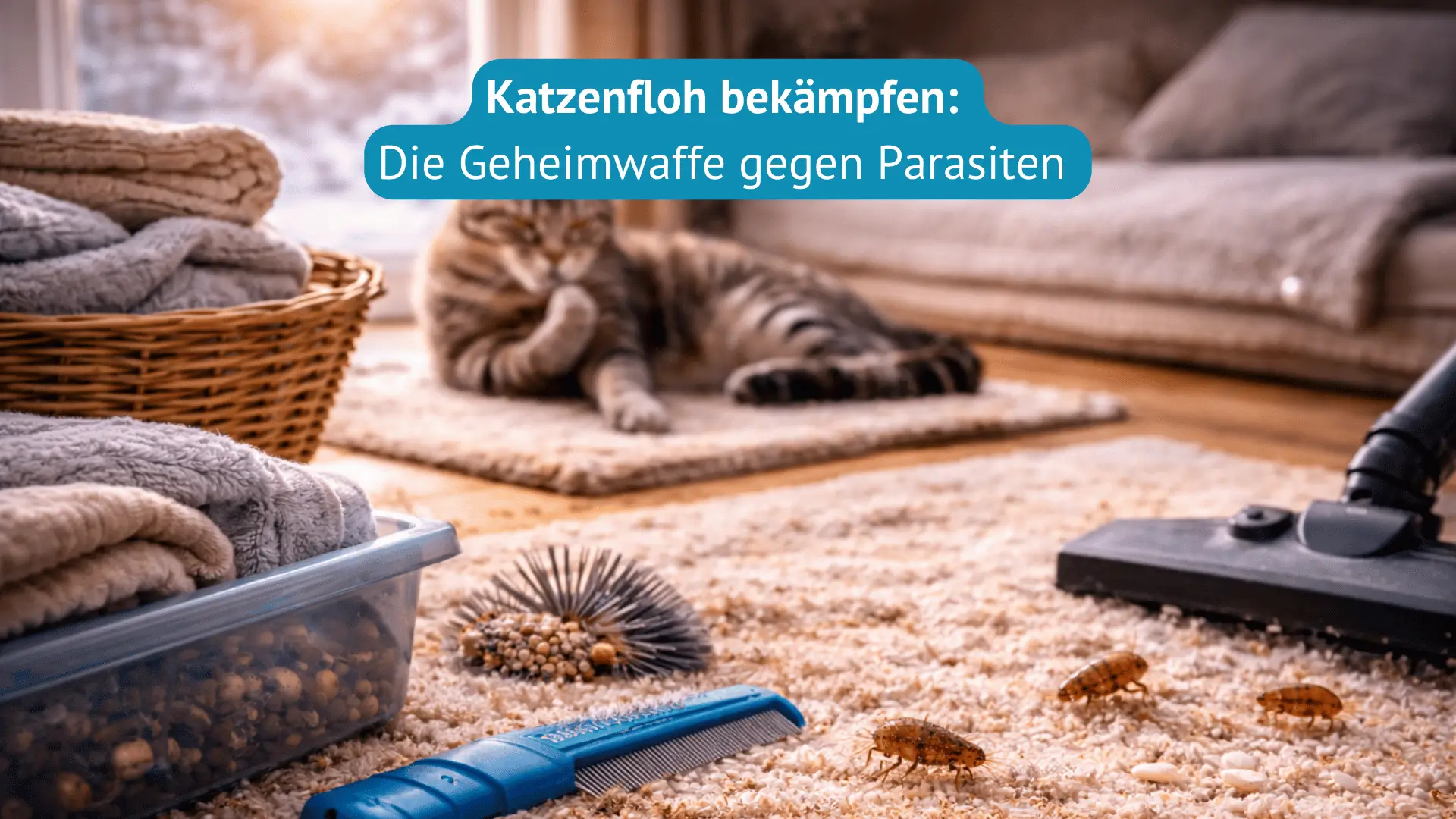 katzenfloh bekämpfen
