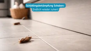 schädlingsbekämpfung schaben