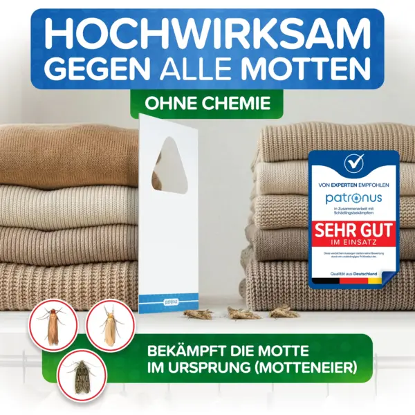 Kleidermotten Falle