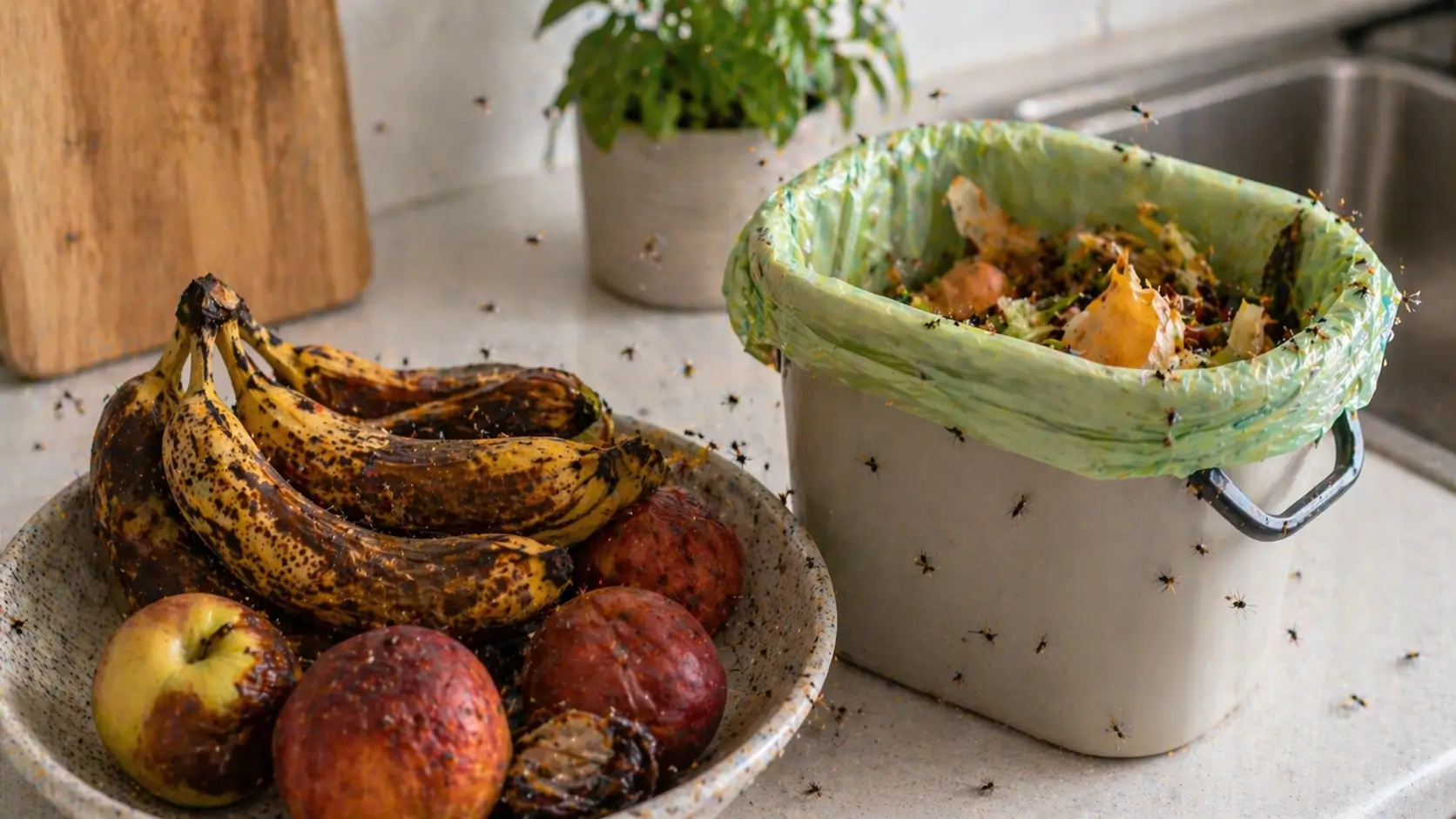 fehler 4 falsches obst-management und biomüll-lethargie- taufliegen