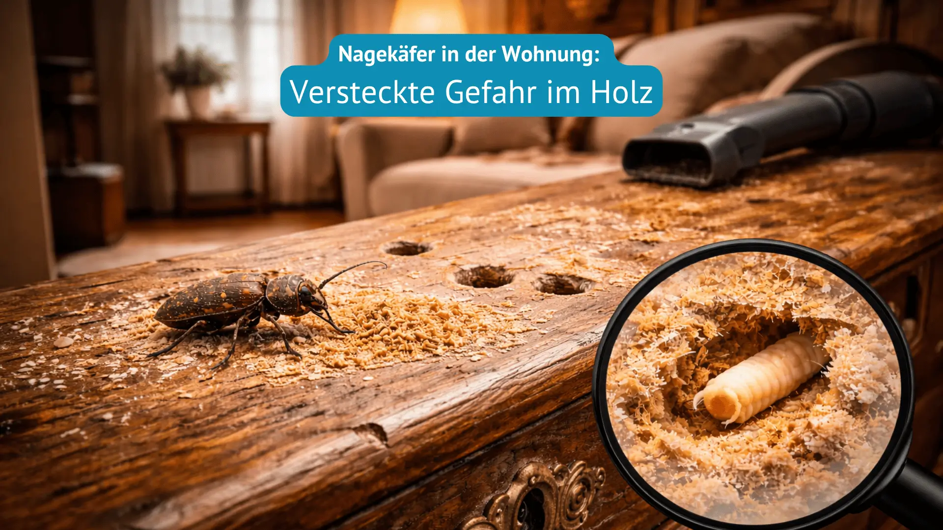 nagekäfer in der wohnung