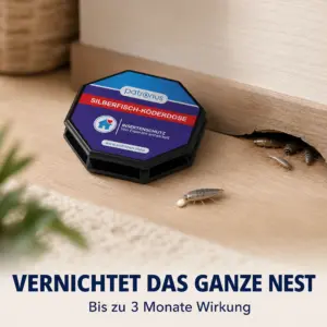 Patronus Silberfisch Köderdose wirkt über den Lockstoff bis ins Nest