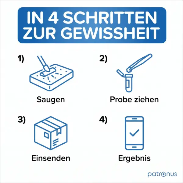 Bettwanzen nachweisen