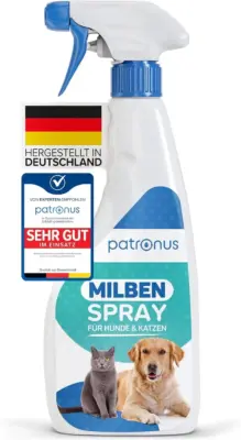 Milbenspray für Hunde und Katzen 500 ml - 500 ml