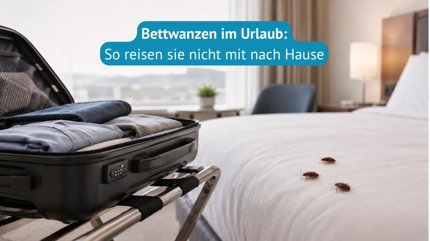 Bettwanzen im Urlaub