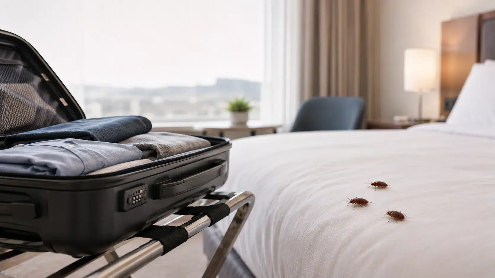 Bettwanzen im Urlaub
