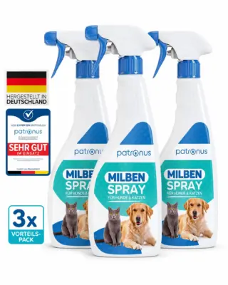 3 Pack Milbenspray