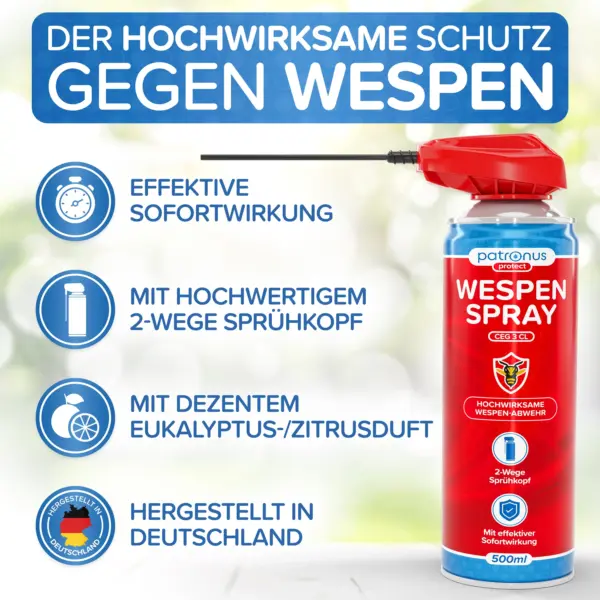 Bestes Wespenspray