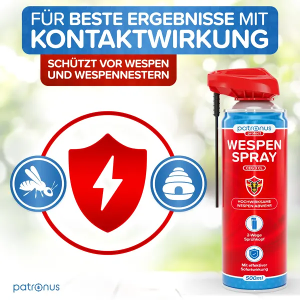 Wespenspray für draußen