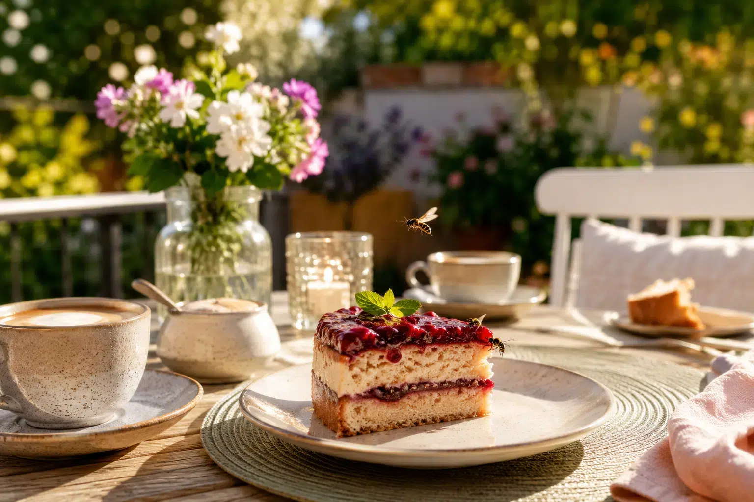 bienen oder wespen kuchen