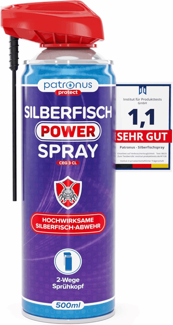 Spray gegen Silberfische