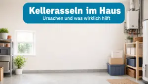 Kellerasseln im Haus erkennen und bekämpfen