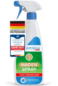 Patronus Maden Spray 500 ml – gegen Maden in Biotonne & Mülltonne