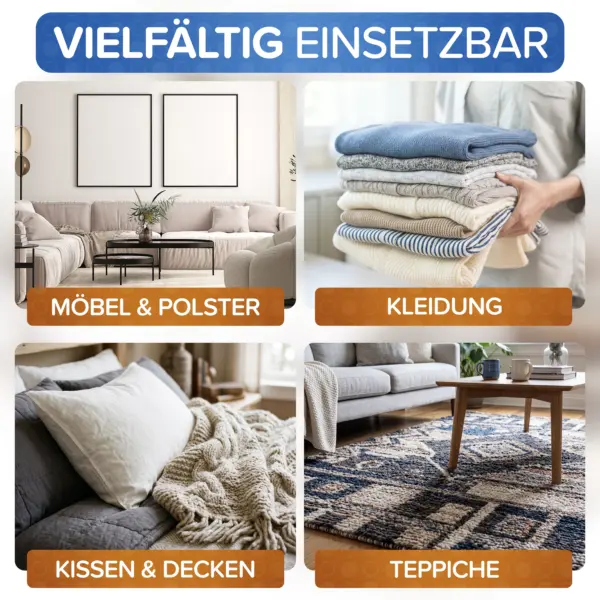 Teppichkäfer Spray für Möbel und Polster, Kleidung, Kissen und Decken sowie Teppiche