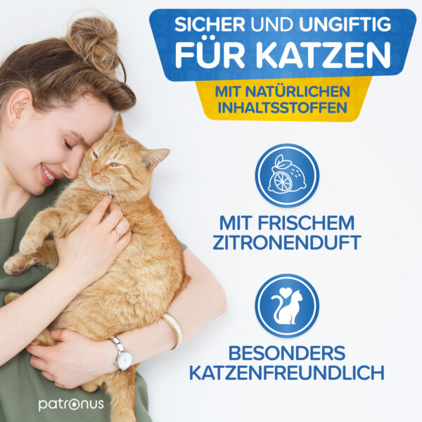 Sicher und ungiftig fuer Katzen mit natuerlichen Inhaltsstoffen